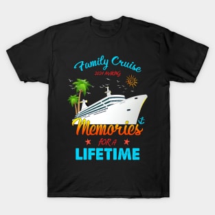 Family Cruise 2024 Making Memories For A Lifetime Beach T-Shirt